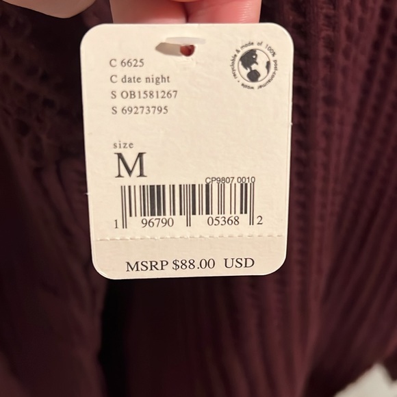 Free People Juicy Long Sleeve Date Night Top - Picture 6 of 6